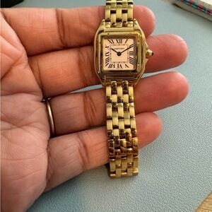 Gold watch XS